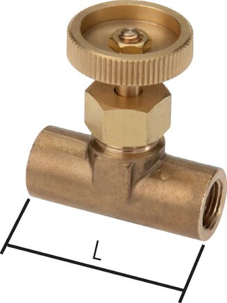 Exemplary representation: Needle valve (G 1/8" FT)